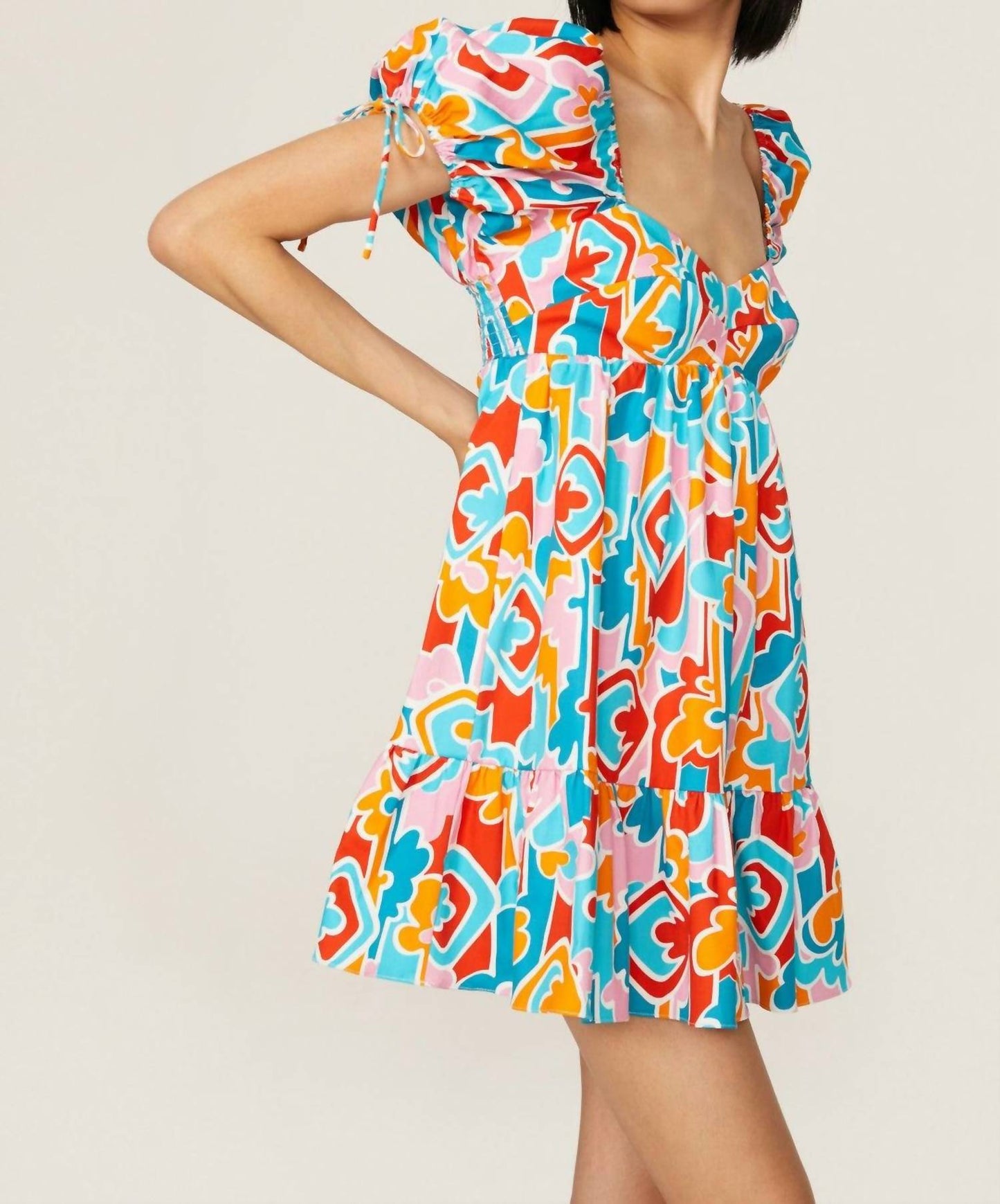 Amanda Uprichard - Sicily Babydoll Mini Dress