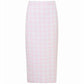 Loveshackfancy - Biselle Linen Gingham Midi Skirt