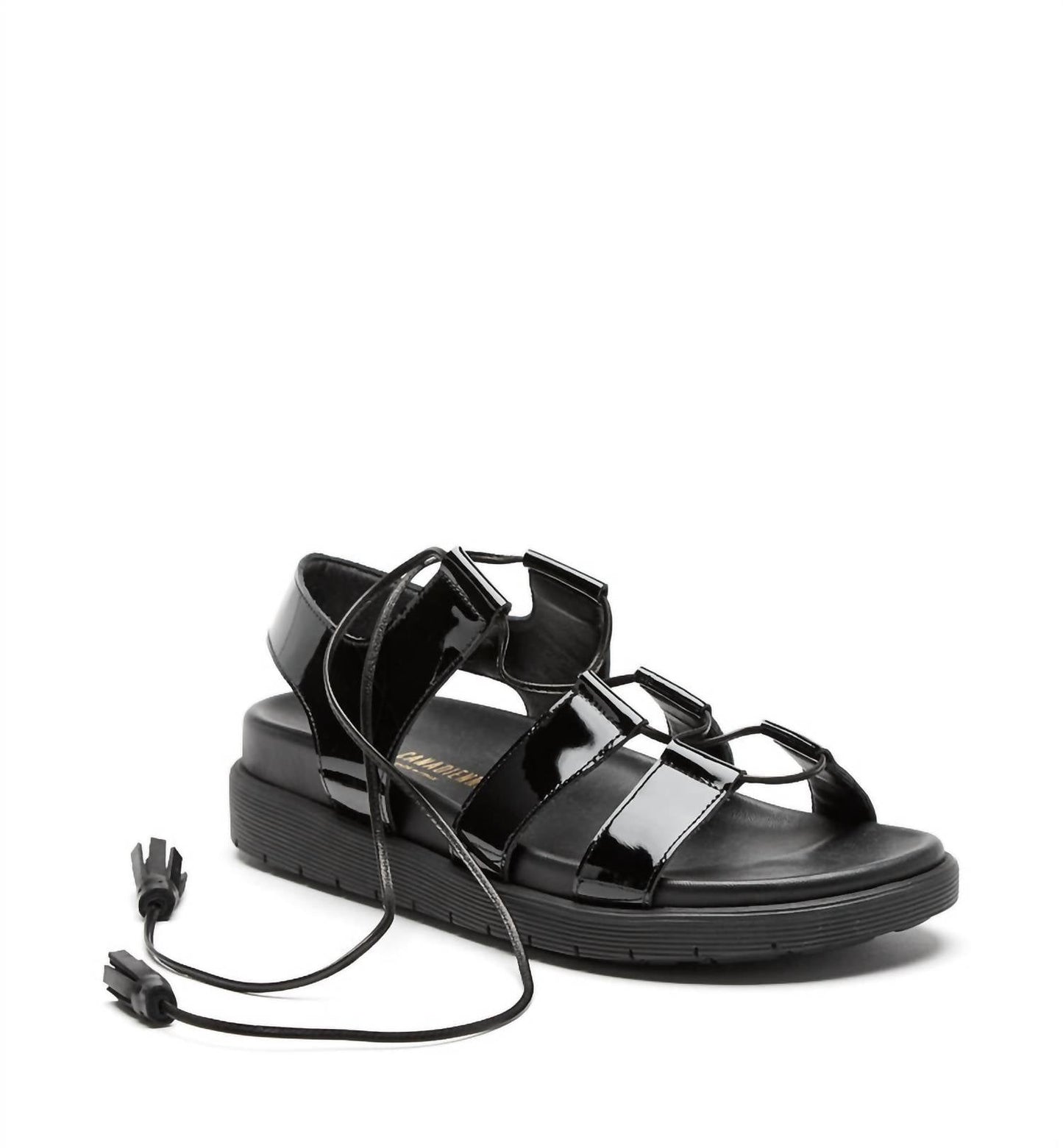La Canadienne - Women's Rambler Slip On Lace Up Slingback Sandals