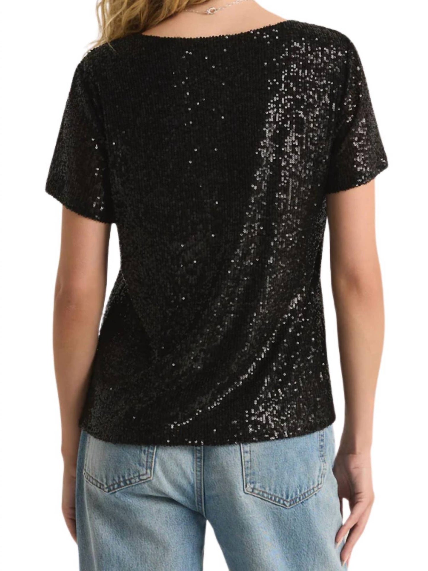 Z Supply - Marbella Sequin Tee Top