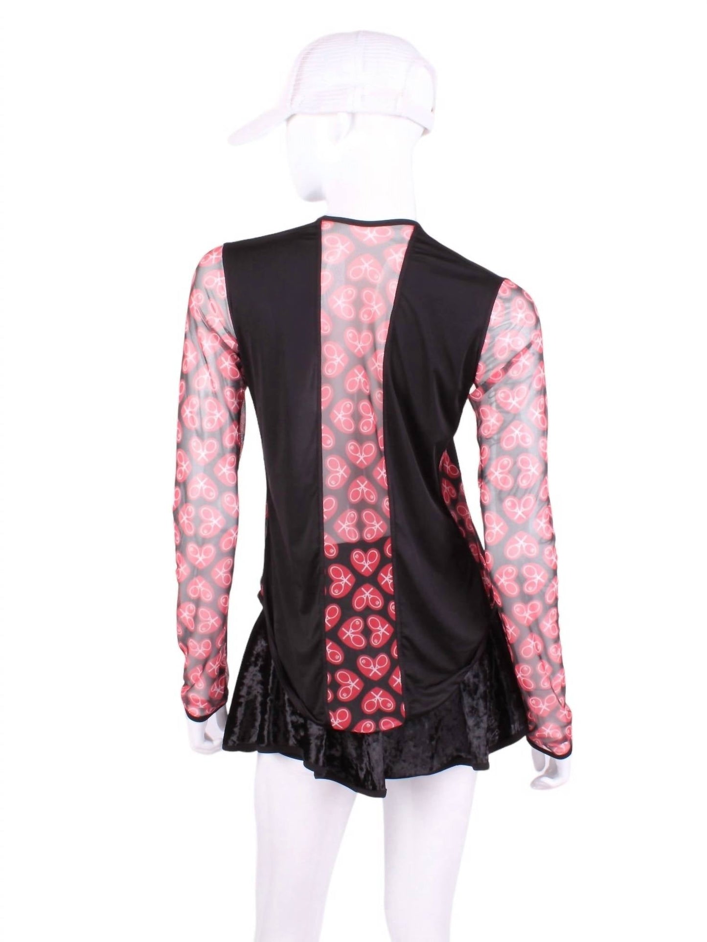 Love Love Tennis - Women's Mesh Arm Long Sleeve Tee