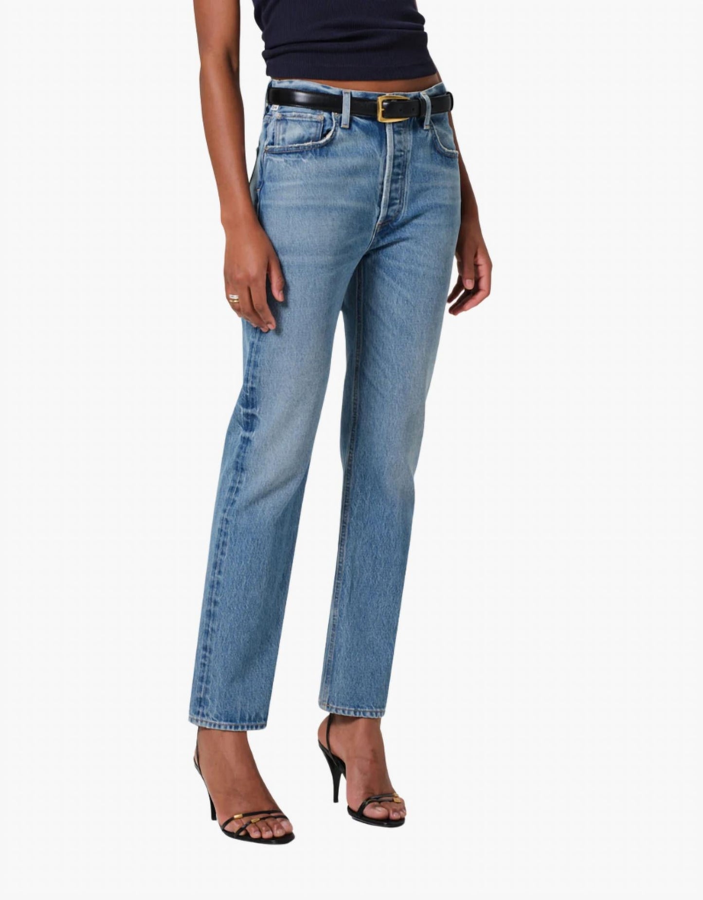Citizens Of Humanity - High-rise Straight Jeans
