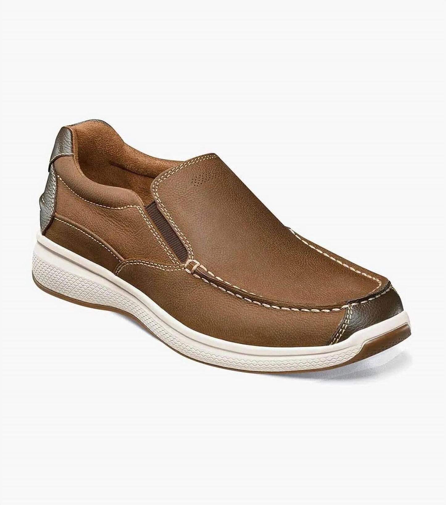 Florsheim - MEN'S GREAT LAKES MOC TOE SLIP ON - WIDE WIDTH