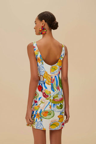 Farm Rio - Fresh Table Mini Dress