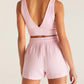 Z Supply - V-NECK RIB TANK BRA