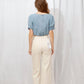 Miou Muse - Maliah Denim Top