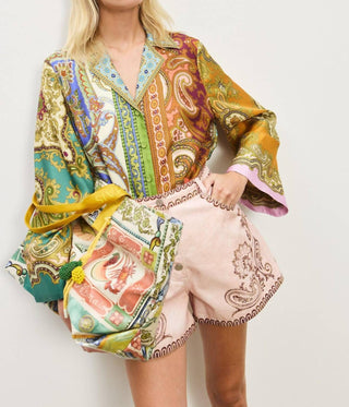 Alemais - Akia Denim Short