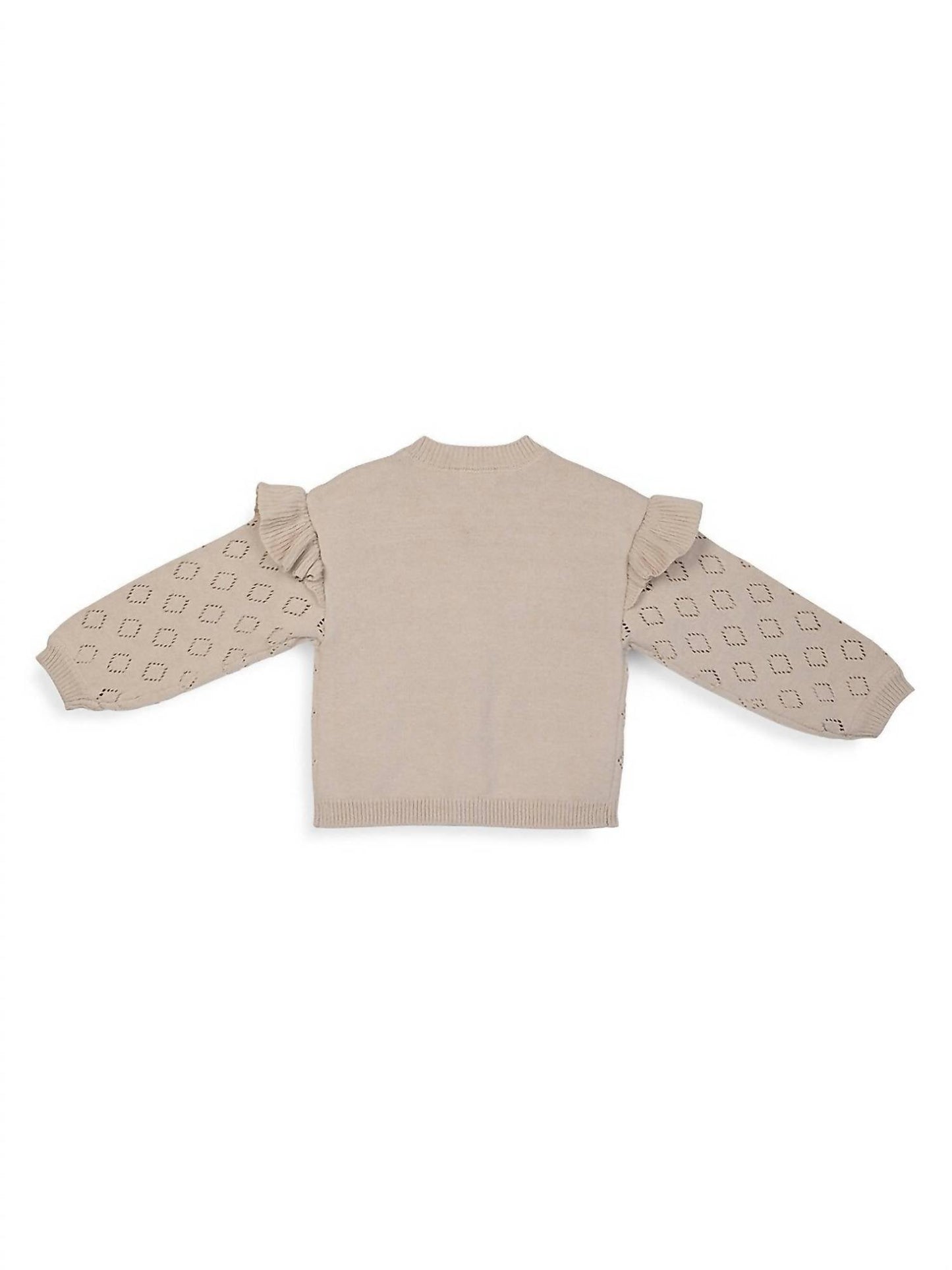 Rise Little Earthling - Kid's Pointelle Cardigan
