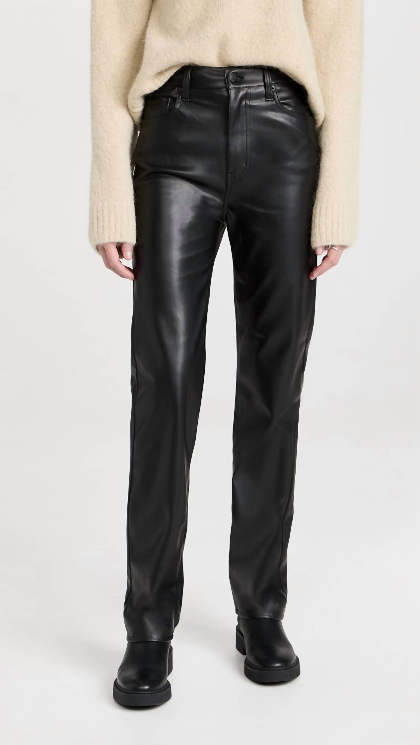 Pistola - Cassie Straight Leg Vegan Leather Pants