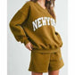 Buttermelon - New York V-neck Sweatshirt