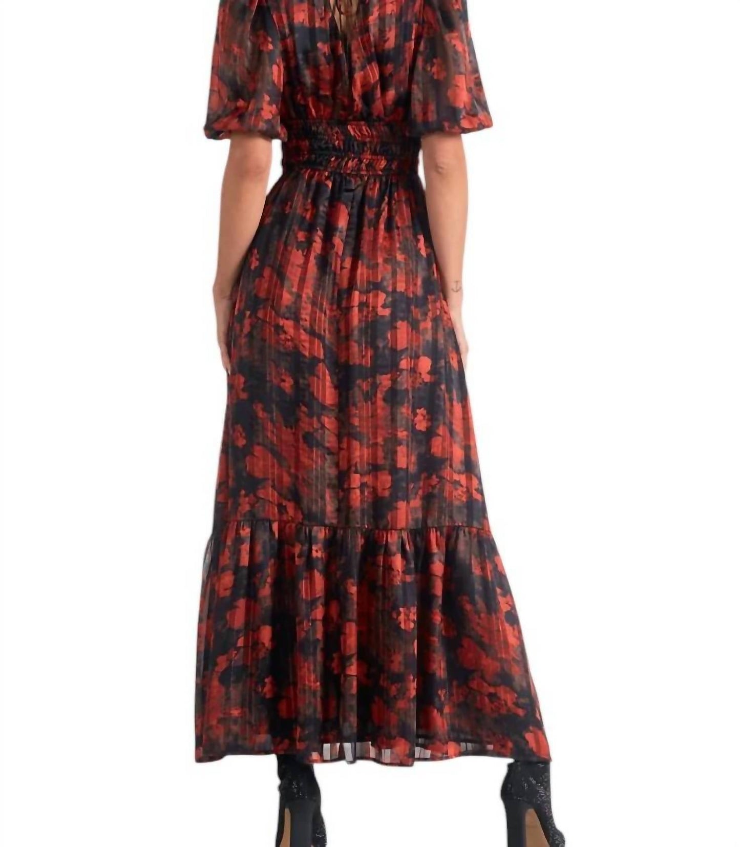 Elan - Elaine Floral Dress