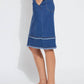 Lysse - Evelina Fringed Denim Pencil Skirt