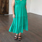 Entro - Tiers in Heaven Tiered Midi Dress