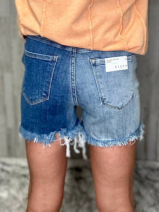 Risen - Shorts Larisa de cintura alta