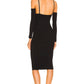 Alice + Olivia - Evia Fitted Spaghetti Strap Dress