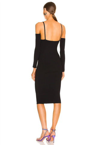 Alice + Olivia - Evia Fitted Spaghetti Strap Dress