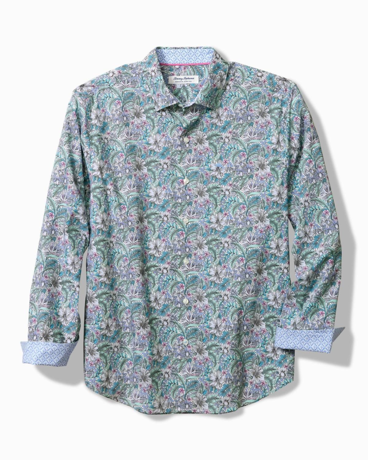 Tommy Bahama - Sarasota Stretch Azul Gardens Shirt