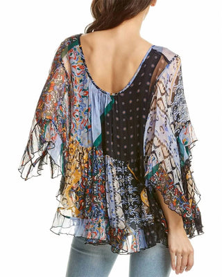 Johnny Was - Blusa Hirox com babados