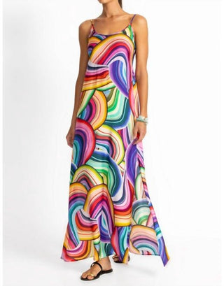 Johnny Was - BACK SMOCKING SLIP MAXI DRESS