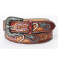 American Darling - Women's Beautifully Hand Tooled Genuine Belt