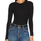 Enza Costa - Long Sleeve Silk Knit Crew Tee