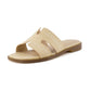 Cushionaire - Women's Voyage Cutout Strap Slide Sandal