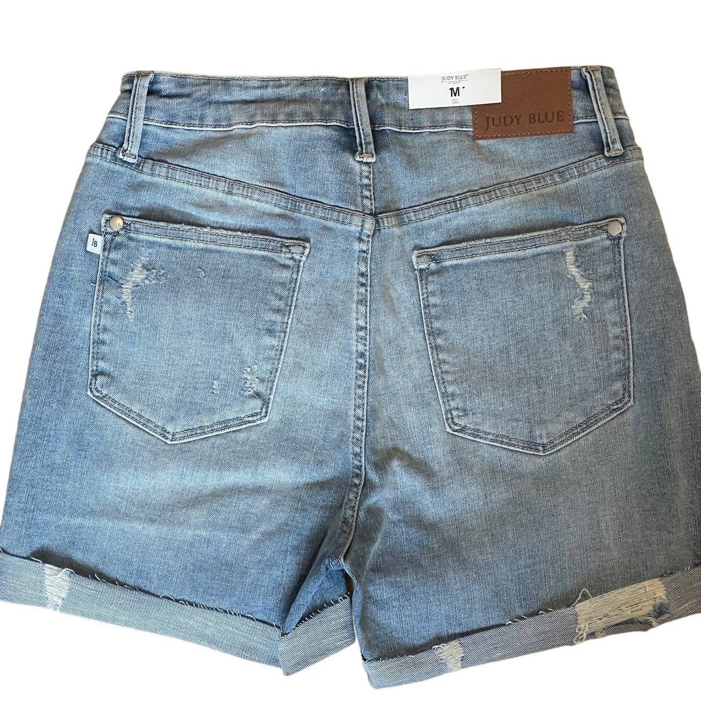 Judy Blue - High Waist Destroy Cut Off Denim Short