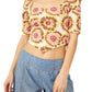 Free People Give Me More Crop Top in Ivory, Size Small