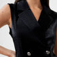 French Connection - Ivar Croc Coated Blazer Dress