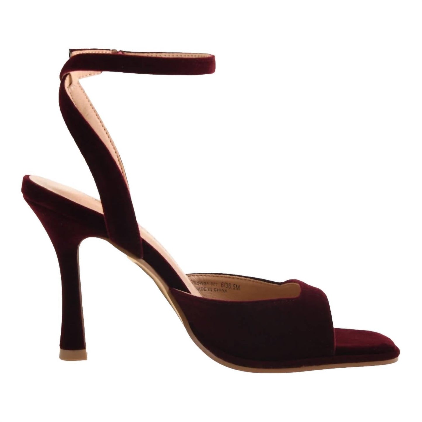 Chinese Laundry - Women's Lynwood Velvet Open Toe Heel