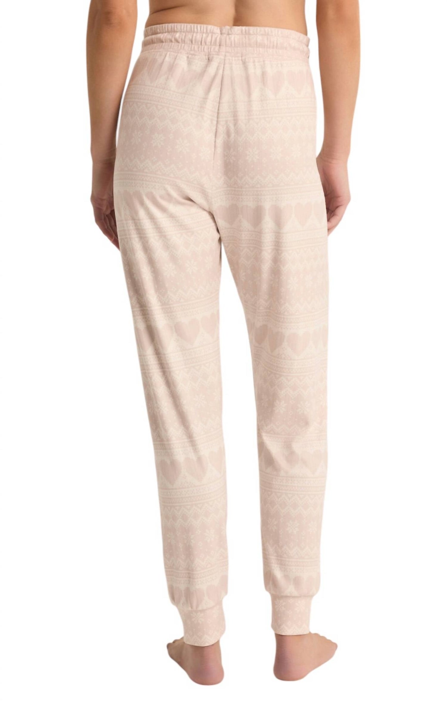 Z Supply - Fairisle Heart Jogger