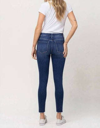 Flying Monkey - Mid Rise Crop Skinny Jeans