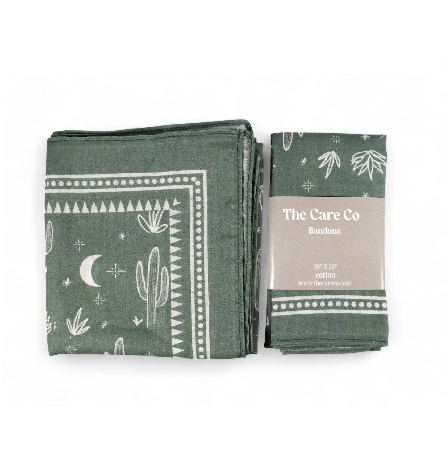 The Care Collective - Bandana com estampa de cactos