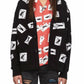 Amiri - Cards Intarsia Cardigan Sweater