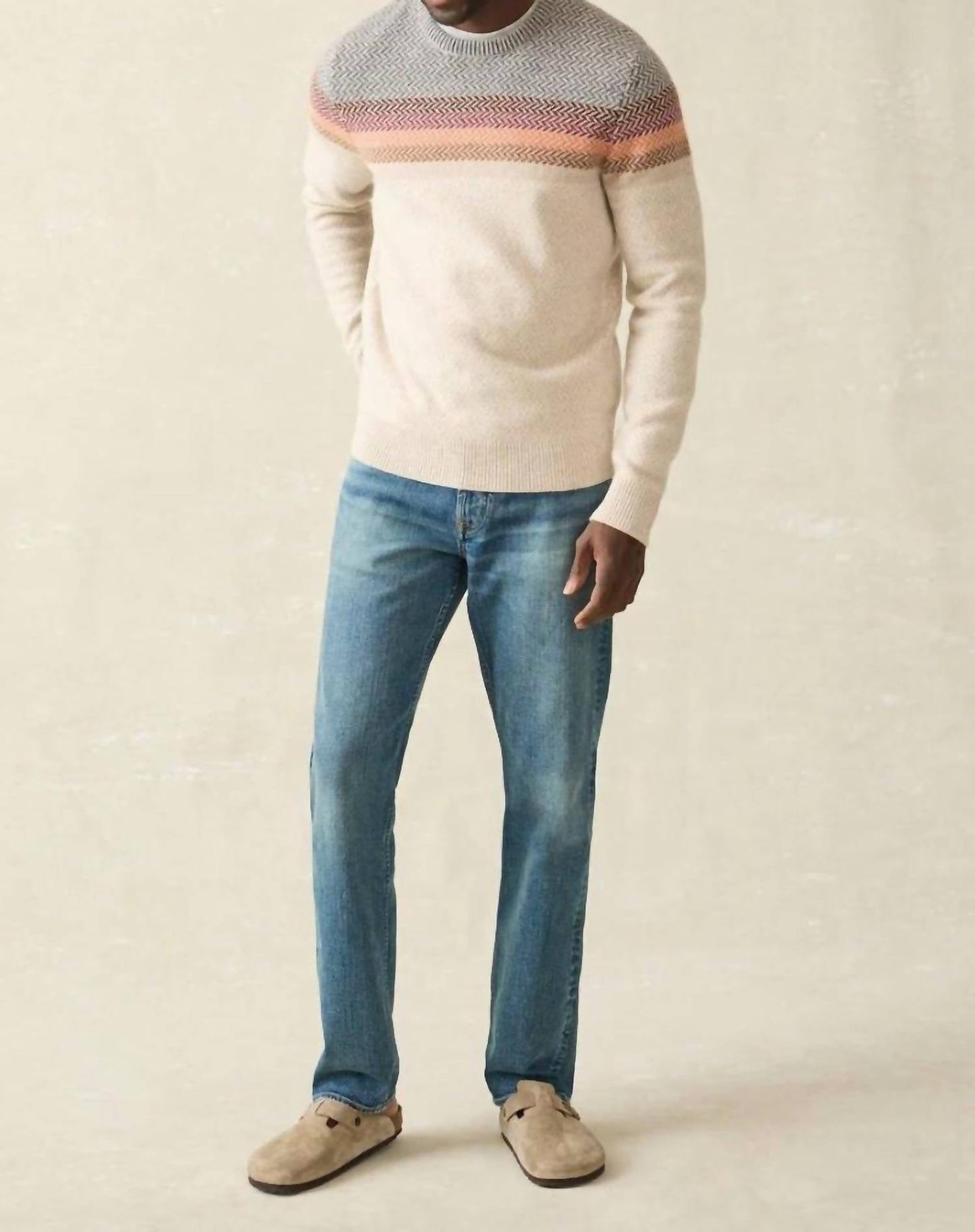 Faherty - Donegal Ombré Crew Neck Tee