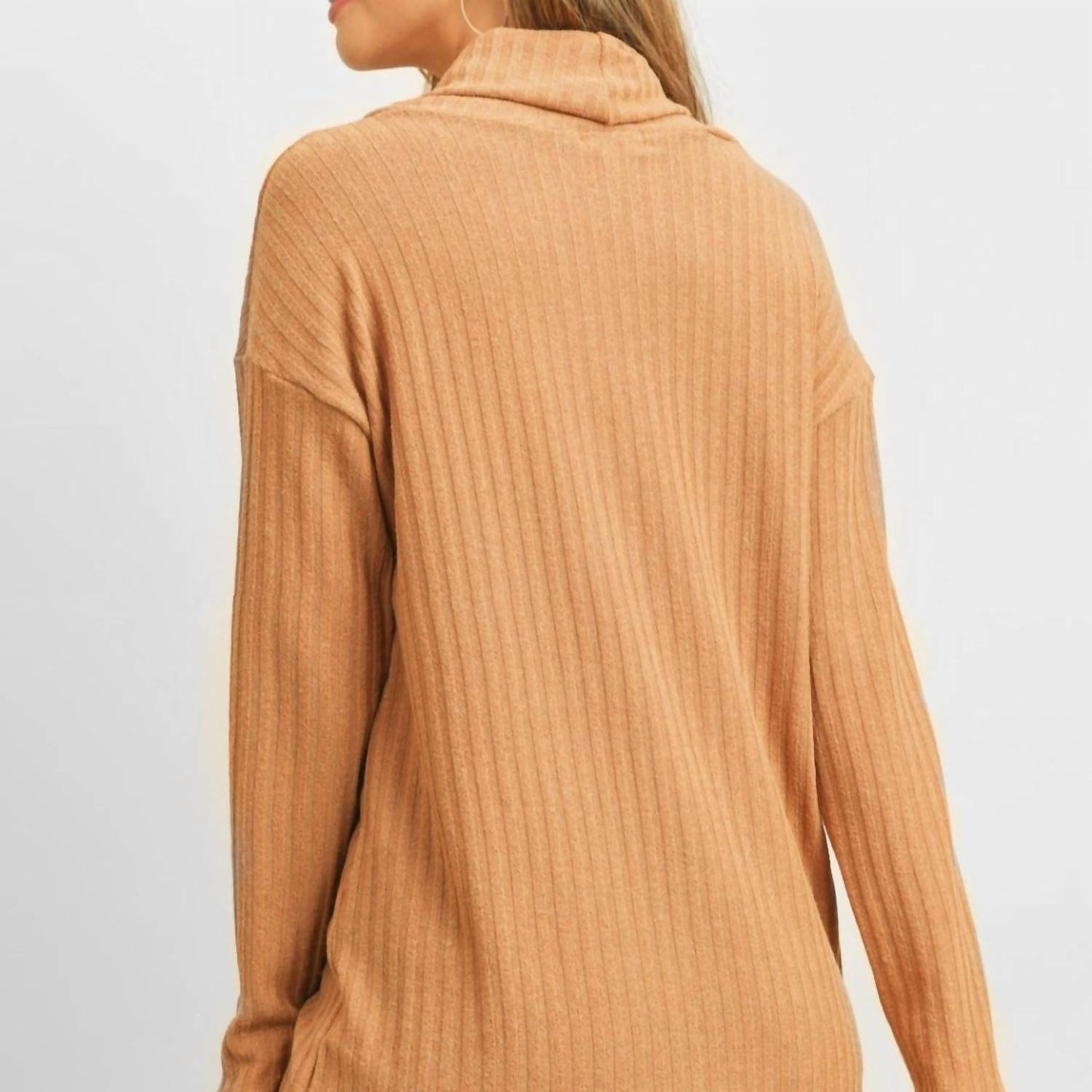 Riah Fashion - High Neck Sweater