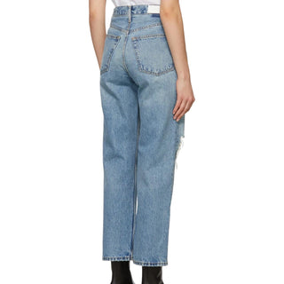 Re/Done - CALÇA JEANS CURTA E DESFIADA DOS ANOS 90