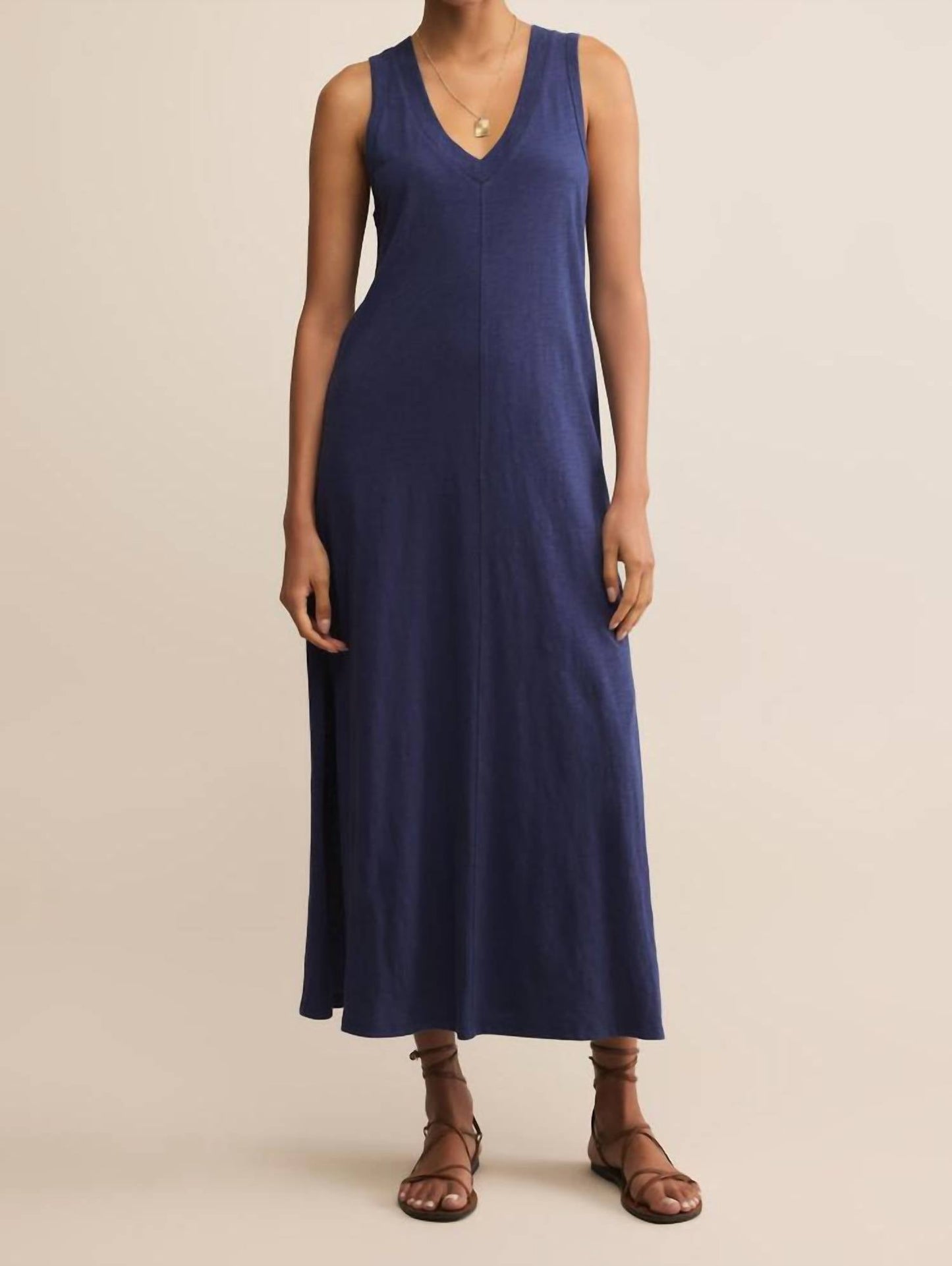 Z Supply - Coastline Cotton Jersey Midi Dress