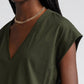 Frame - Le Mid Rise V-neck Tee