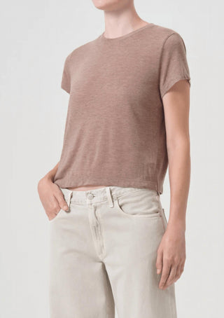 Agolde - Camiseta Adine Shrunken
