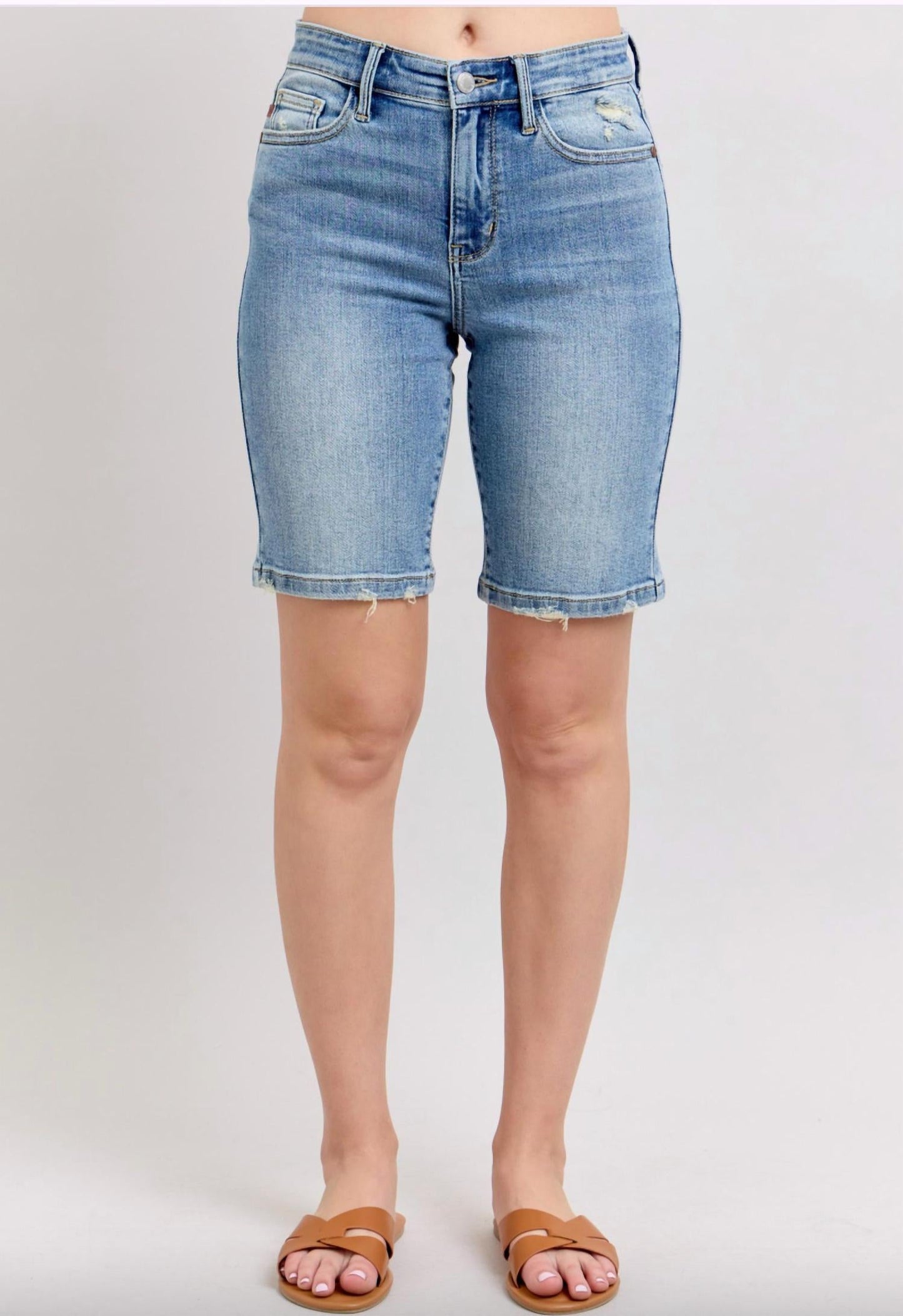 Judy Blue - Vintage Wash Bermuda Shorts