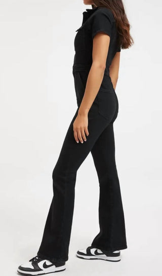 Good American - Fit For Success Bootcut Jumpsuit