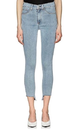 Rag &amp; Bone - Calça jeans skinny estilo Portland com 5 bolsos e cintura alta