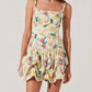 Astr - Petal Party Drop Waist Bubble Dress