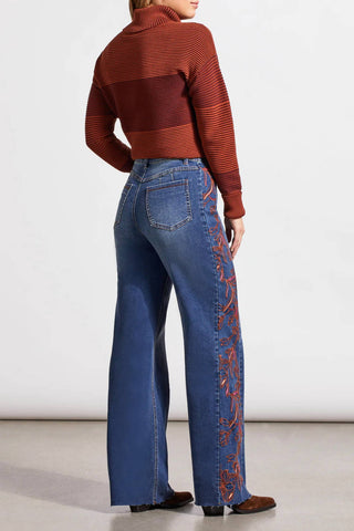 Tribal - Calça jeans Brooke Hugging com enfeite lateral