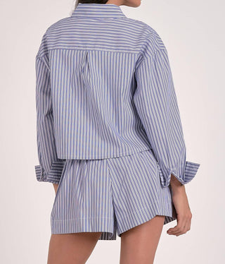 Elan - Stripe Short Set