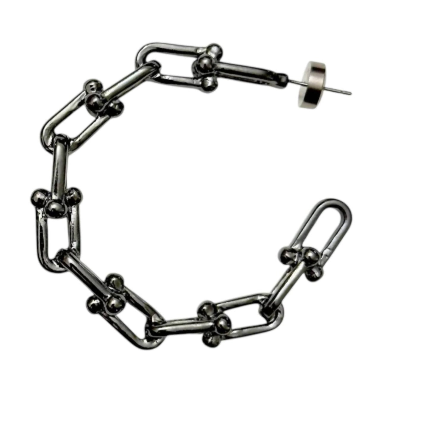 Jagged Halo Jewelry - Women's Grit Hoop Earrings