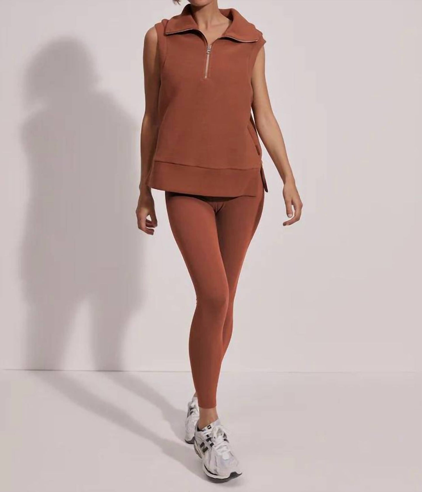 Varley - Bonnie Half-Zip Tank