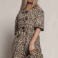 Blue Buttercup - Leopard Bow Dress