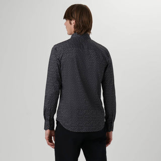 Bugatchi Uomo - James Cigar Print Ooohcotton Shirt